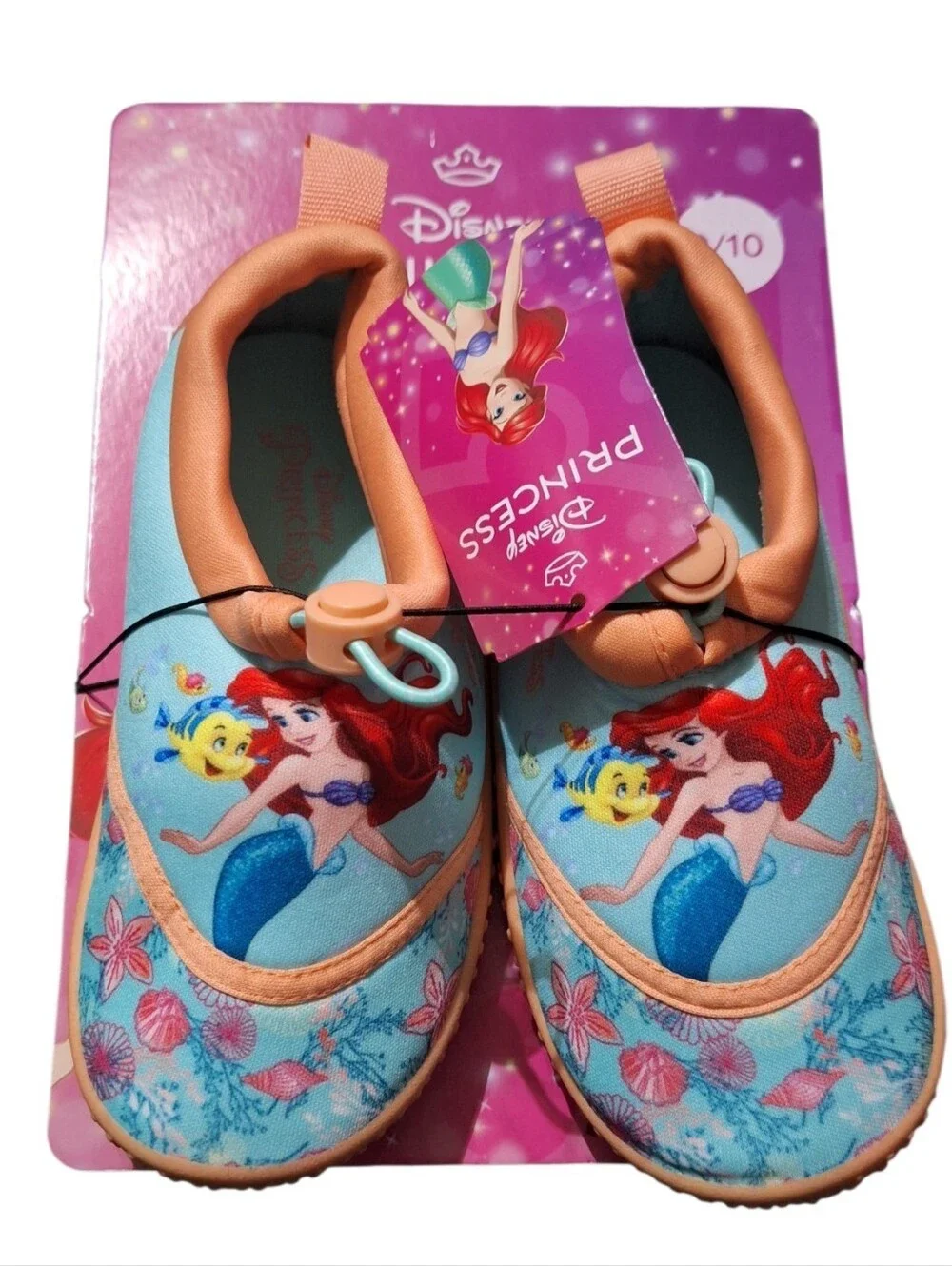 Disney Princess Ariel Little Mermaid Slip-on Water Shoes